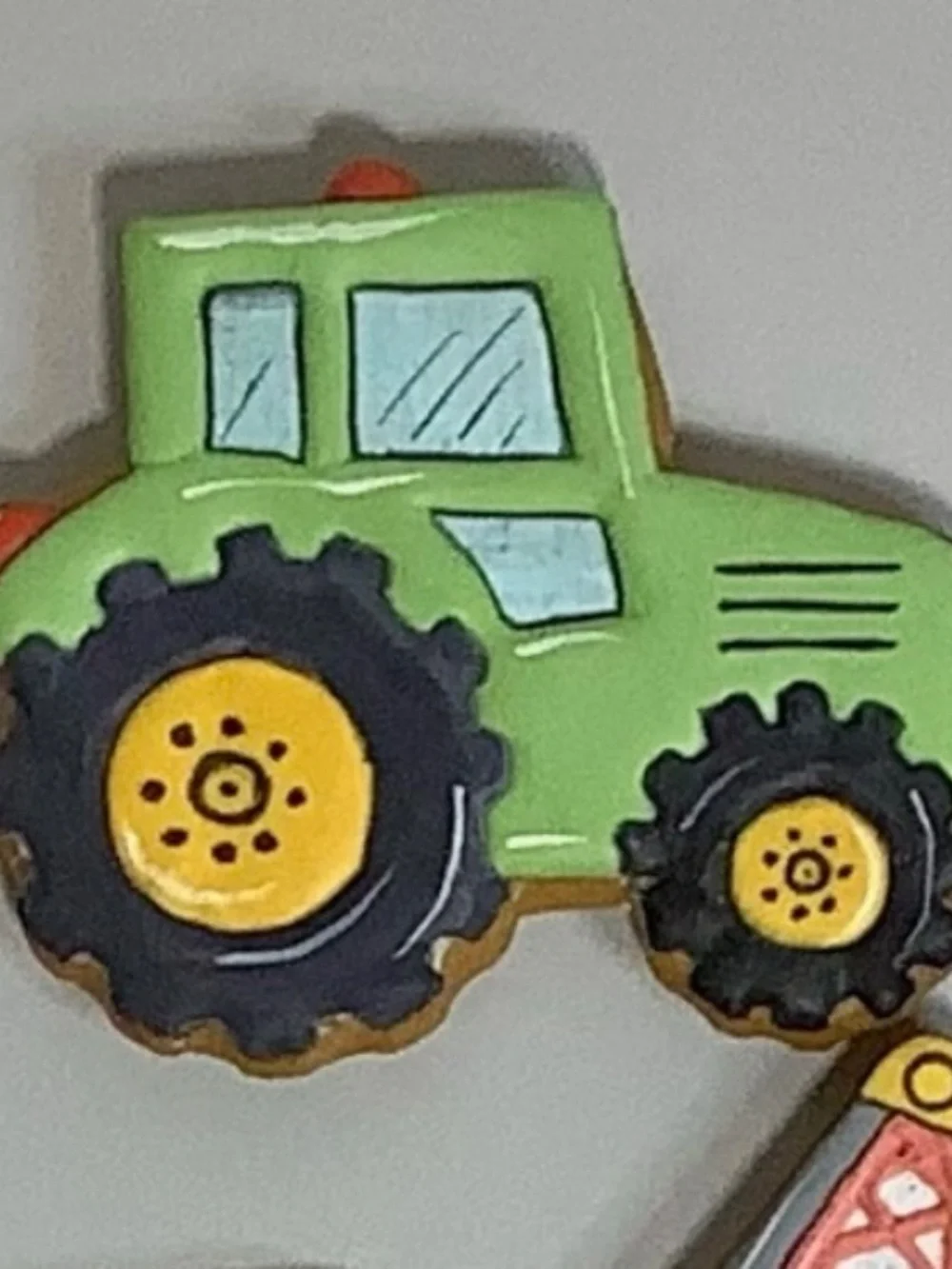 Plastic Construction Vehicle Cookie Cutter Set (4 pcs)